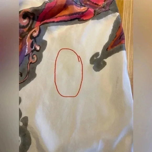 Trina Turk bias cut spaghetti strap dress, sz 6 - Picture 9 of 10